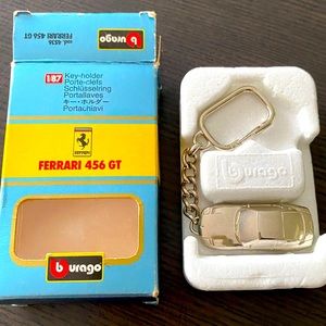 Ferrari 456 Gt Sports Car Key Chain